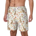 thumbnail image 1 of Rocae Happy Easter for Men's Swim Trunks Quick Dry With Two Side Pockets and One Lined Patch PocketX-Large, 1 of 9