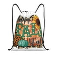 thumbnail image 1 of Rocae Happy Fall Y'All for Gym Bag Drawstring Bags Gym Backpack for Gym, Travel, Sports, Swimming, Beach-Medium, 1 of 6