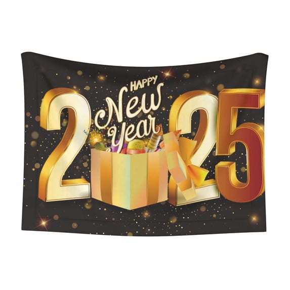 Rocae Happy New Year 2025 C for Pet Blanket Dog Blanket Cat Blanket Soft Sleep for Small Medium Pet-Medium