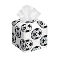 thumbnail image 1 of Rocae Happy Soccer for High-grade Leather Tissue Box, Exquisite Fashionable Design, Office Tissue Box, Waterproof Family Tissue Box, 1 of 8
