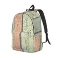 thumbnail image 1 of Rocae Hardwood for Durable Canvas Backpack Leisure Large Bag Travel Rucksack Multi-function Backpack, 1 of 8
