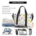 thumbnail image 1 of Rocae Hawaiian Coconut Tree for Travel Shoulder Bag Top Handle Handbag with Yoga Mat Buckle for Gym, Work, Travel, 1 of 7