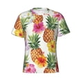 thumbnail image 1 of Rocae Hawaiian Pineappl for Men's Moisture-Wicking Crew Tee - T-Shirt for Sports, Outdoor Activities, and Casual WearX-Large, 1 of 9