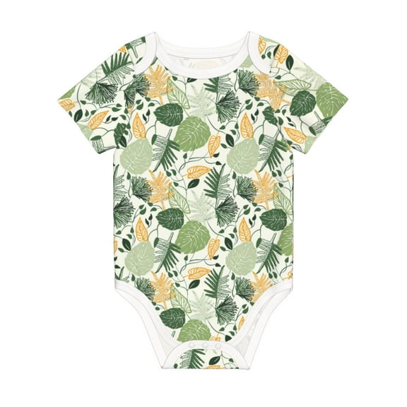 Rocae Hawaiian Style for Baby Climbing Clothes Soft Baby Romper for Active Infants Comfortable and Breathable Crawling Jumpsuit Unisex Baby Outfit 3 Months