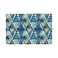 thumbnail image 1 of Rocae Hawaiian Style Printed Heat Resistant Place Mats,Classic Hemstitch Cloth Fabric Placemats Imitation Linen Place Mat Table Mats 18x12 inch, 1 of 5