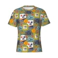 thumbnail image 1 of Rocae Hawaiian Style for Men's Moisture-Wicking Crew Tee - T-Shirt for Sports, Outdoor Activities, and Casual WearLarge, 1 of 1