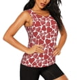 thumbnail image 1 of Rocae Hearts for Women's Workout Tank Top Lightweight Sleeveless Fit Tops- Moisture-Wicking, BreathableMedium, 1 of 9