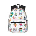thumbnail image 1 of Rocae Hello Summer Cat for Lightweight Casual Backpack Travel Hiking Backpack Carry On Laptop Backpack, 1 of 1