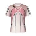 thumbnail image 1 of Rocae High Heel Shoes Butterfly for Men's Moisture-Wicking Crew Tee - T-Shirt for Sports, Outdoor Activities, and Casual WearSmall, 1 of 9