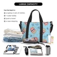 thumbnail image 1 of Rocae I Am A Fan Popcorn for Travel Shoulder Bag Top Handle Handbag with Yoga Mat Buckle for Gym, Work, Travel, 1 of 1