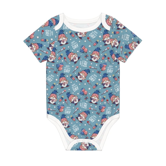 Rocae Independence With Gnome for Baby Climbing Clothes Soft Baby Romper for Active Infants Comfortable and Breathable Crawling Jumpsuit Unisex Baby Outfit 18 Months