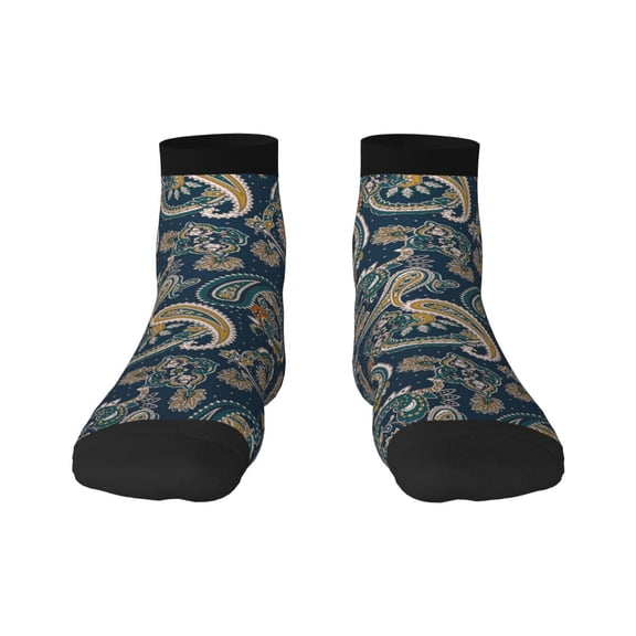 Rocae Indian Paisley 2 for Premium Adult Socks,Comfortable, Breathable, and Durable Socks, Perfect for Everyday Wear