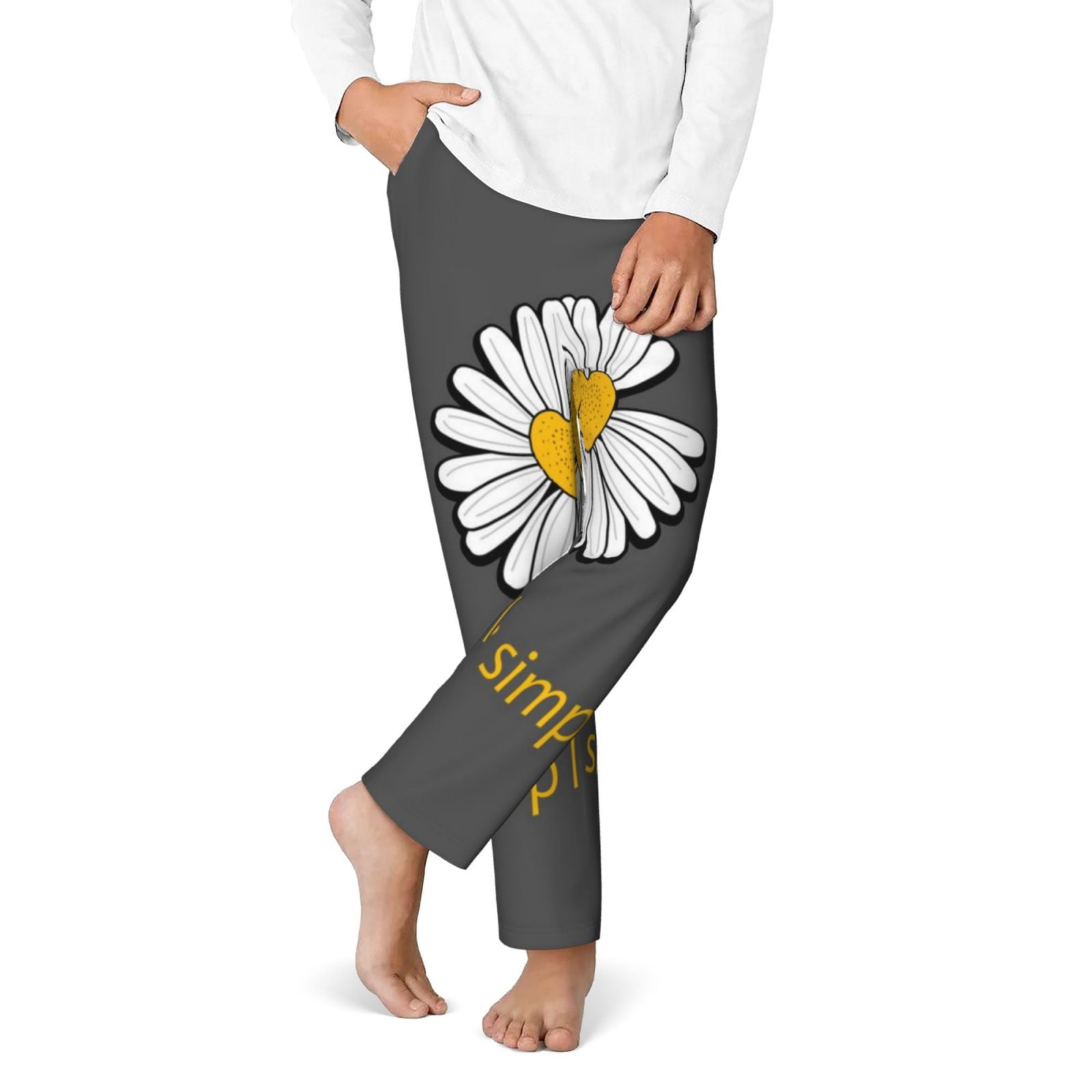 Girls Daisy Smiles Pajama Pants main image 0