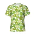 thumbnail image 1 of Rocae Kiwi Lemon for Men's Moisture-Wicking Crew Tee - T-Shirt for Sports, Outdoor Activities, and Casual Wear3X-Large, 1 of 9