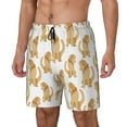 thumbnail image 1 of Rocae Labrador Retriever Dog for Men's Swim Trunks Quick Dry With Two Side Pockets and One Lined Patch PocketXX-Large, 1 of 9