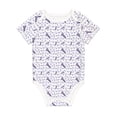 thumbnail image 1 of Rocae Lavender Flowers for Baby Climbing Clothes Soft Baby Romper for Active Infants Comfortable and Breathable Crawling Jumpsuit Unisex Baby Outfit 6 Months, 1 of 8
