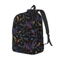 thumbnail image 1 of Rocae Lavender Flowers for Durable Canvas Backpack Leisure Large Bag Travel Rucksack Multi-function Backpack, 1 of 1