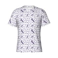 thumbnail image 1 of Rocae Lavender Flowers for Men's Moisture-Wicking Crew Tee - T-Shirt for Sports, Outdoor Activities, and Casual Wear, 1 of 9