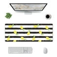 thumbnail image 1 of Rocae Lemon_1 for Gaming Mouse Pad, Mouse Pad Large, Office Computer Keyboard Mousepad, Keyboard and Mouse Pad with Stitched Edges,31.5 x 11.8 in, 1 of 1