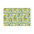 thumbnail image 1 of Rocae Lemon Printed Heat Resistant Place Mats,Classic Hemstitch Cloth Fabric Placemats Imitation Linen Place Mat Table Mats 18x12 inch, 1 of 5