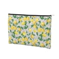 thumbnail image 1 of Rocae Lemon1 for Cosmetic Bags for Women Paper Reusable Cosmetic Bag Travel Toiletry Organizer Capacity Multipurpose Zipper Pouch, 1 of 8