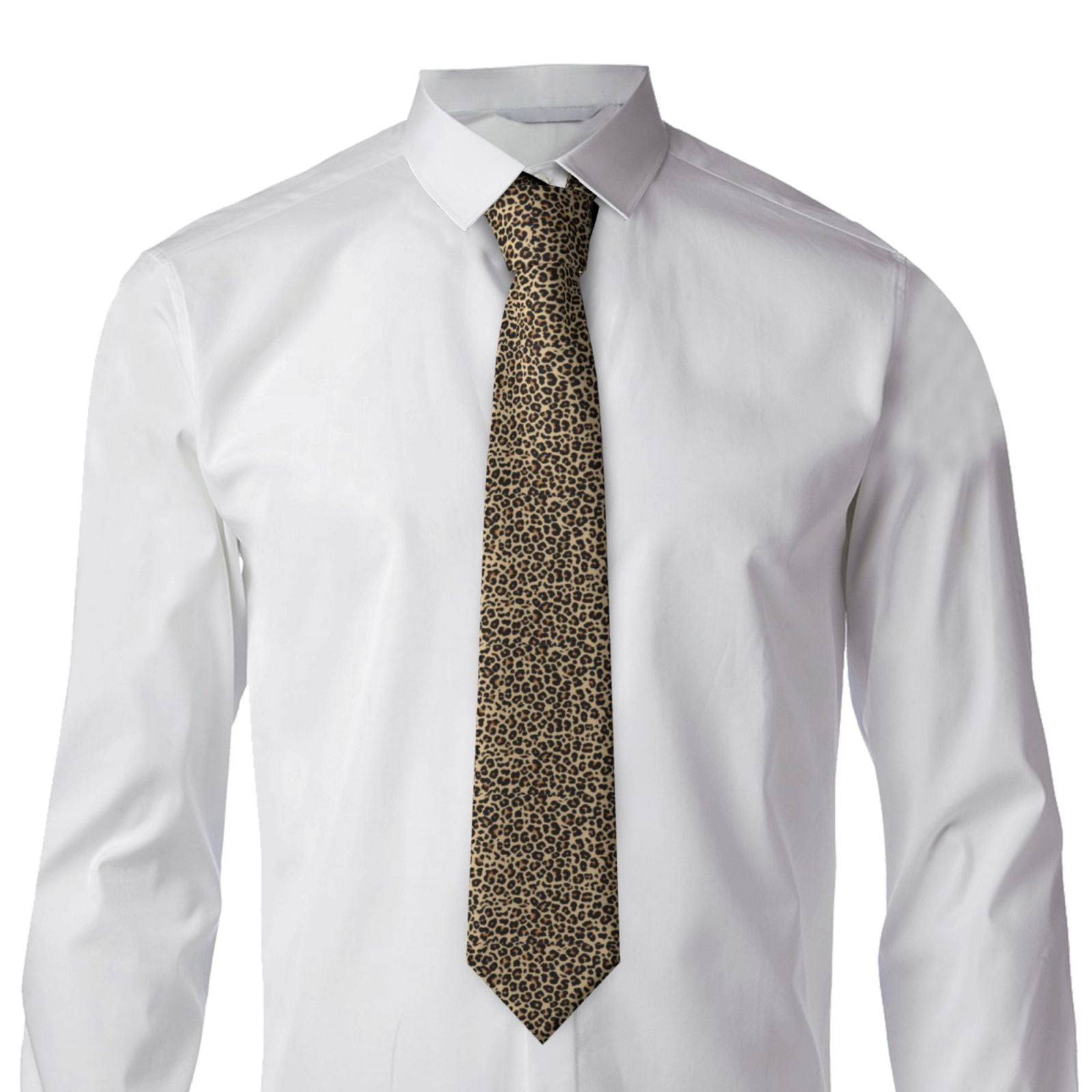 leopard tie for men