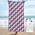 thumbnail image 1 of Rocae Leopard Print Print Lightweight and Quick Drying Towels Bath Towels for Body, Sport, Yoga, SPA, Fitness-27.5"x55", 1 of 8