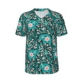 thumbnail image 1 of Rocae Lephants in the Jungle for Breathable Men's Baseball T-Shirt Fashionable Casual Baseball Jersey, Moisture-wicking Sportswear X-Large, 1 of 9