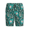 thumbnail image 1 of Rocae Lephants in the Jungle for Men's Soft Sleep Pajama Shorts, Waistband and Pockets, 1 of 9