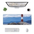 thumbnail image 1 of Rocae Lighthouse On The Waters for Gaming Mouse Pad, Mouse Pad Large, Office Computer Keyboard Mousepad, Keyboard and Mouse Pad with Stitched Edges,31.5 x 11.8 in, 1 of 1