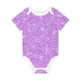thumbnail image 1 of Rocae Lilac Glittering for Baby Climbing Clothes Soft Baby Romper for Active Infants Comfortable and Breathable Crawling Jumpsuit Unisex Baby Outfit 18 Months, 1 of 8