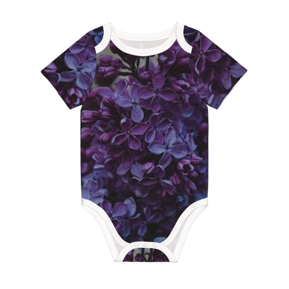 Rocae Lilac for Baby Climbing Clothes Soft Baby Romper for Active Infants Comfortable and Breathable Crawling Jumpsuit Unisex Baby Outfit 2 Years