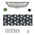 thumbnail image 1 of Rocae Lilies Flowers for Gaming Mouse Pad, Mouse Pad Large, Office Computer Keyboard Mousepad, Keyboard and Mouse Pad with Stitched Edges,31.5 x 11.8 in, 1 of 1