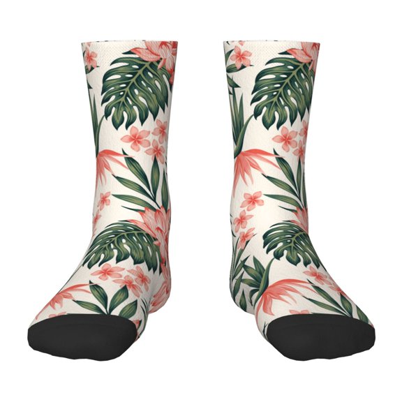 Rocae Lilies Flowers for Girls Boys Crew Socks,Children's Socks, Kids Socks, Toddler Socks: Daily Wear with Kids School Uniform