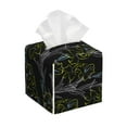 thumbnail image 1 of Rocae Lilies Flowers for High-grade Leather Tissue Box, Exquisite Fashionable Design, Office Tissue Box, Waterproof Family Tissue Box, 1 of 8