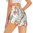 thumbnail image 1 of Rocae Lilies Flowers for Women's Athletic Shorts Quick Dry Workout Hiking Shorts With Pockets for Running, Yoga, Gym, Sports X-Large, 1 of 9