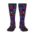 thumbnail image 1 of Rocae Llama Alpaca for Novelty Casual compression Socks For Women Men Contrast Color Stockings, 1 of 6