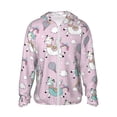 thumbnail image 1 of Rocae Llama Unicorn and Rainbow Print Breathable Sun Protection Hoodie Quick-Dry Lightweight Long Sleeve Hoodie Unisex Running Sports Shirt Small, 1 of 9
