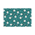 thumbnail image 1 of Rocae Love Dog Printed Heat Resistant Place Mats,Classic Hemstitch Cloth Fabric Placemats Imitation Linen Place Mat Table Mats 18x12 inch, 1 of 5
