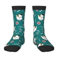 thumbnail image 1 of Rocae Love Dog for Girls Boys Crew Socks,Children's Socks, Kids Socks, Toddler Socks: Daily Wear with Kids School Uniform, 1 of 5