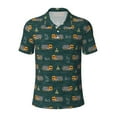 thumbnail image 1 of Rocae Machine for Men's Short Sleeve Polo Shirt, Quick Drying Performance Moisture Wicking Sports Men's Golf Shirt Large, 1 of 9