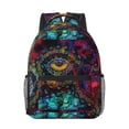 thumbnail image 1 of Rocae Mandala Colorful for Comfortable Student Backpack - Lightweight ,Durable School Bag Ideal for Middle School, High School, and College, 1 of 6