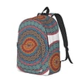 thumbnail image 1 of Rocae Mandala for Durable Canvas Backpack Leisure Large Bag Travel Rucksack Multi-function Backpack Small, 1 of 8