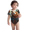 thumbnail image 1 of Rocae Maple Meditating Bear for Baby Cotton Short-Sleeve Bodysuits for Unisex Onesies Bodysuit-3 Months, 1 of 7