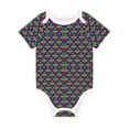 thumbnail image 1 of Rocae Mardi Gras Carnival3 for Baby Climbing Clothes Soft Baby Romper for Active Infants Comfortable and Breathable Crawling Jumpsuit Unisex Baby Outfit 18 Months, 1 of 8