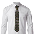 thumbnail image 1 of Rocae Mardi Gras Carnival4 for Soft and Comfortable Men's Tie Necktie Wedding Business, 1 of 1