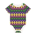 thumbnail image 1 of Rocae Mardi Gras4 for Baby Climbing Clothes Soft Baby Romper for Active Infants Comfortable and Breathable Crawling Jumpsuit Unisex Baby Outfit 2 Years, 1 of 8