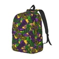 thumbnail image 1 of Rocae Mardi Gras7 for Durable Canvas Backpack Leisure Large Bag Travel Rucksack Multi-function Backpack, 1 of 8