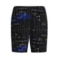 thumbnail image 1 of Rocae Mathematica Science for Men's Soft Sleep Pajama Shorts, Waistband and Pockets, 1 of 9