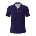 thumbnail image 1 of Rocae Mathematical Symbols for Men's Short Sleeve Polo Shirt, Quick Drying Performance Moisture Wicking Sports Men's Golf Shirt 4X-Large, 1 of 9
